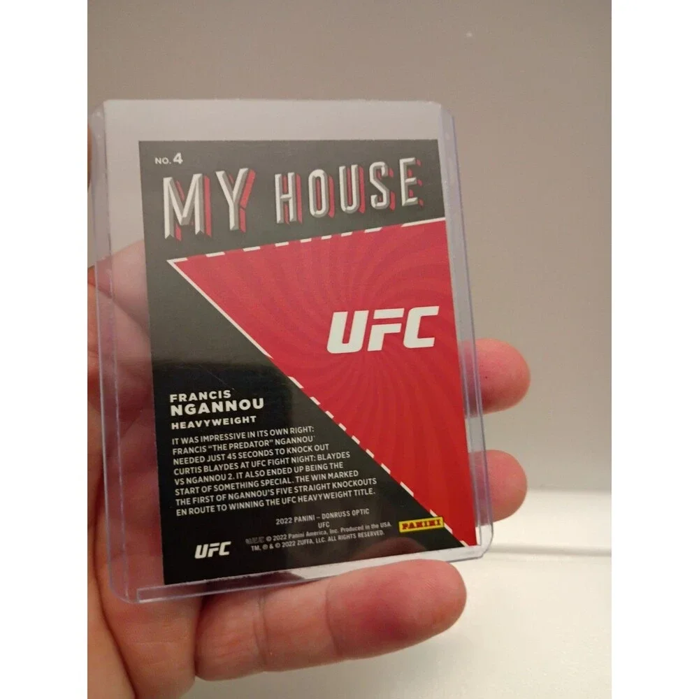 2022 Panini Donruss Optic UFC 7 Card Lot